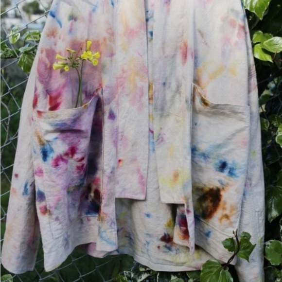 Megan Ilene Tie Dye Puzzle Jacket - Picture 2 of 11